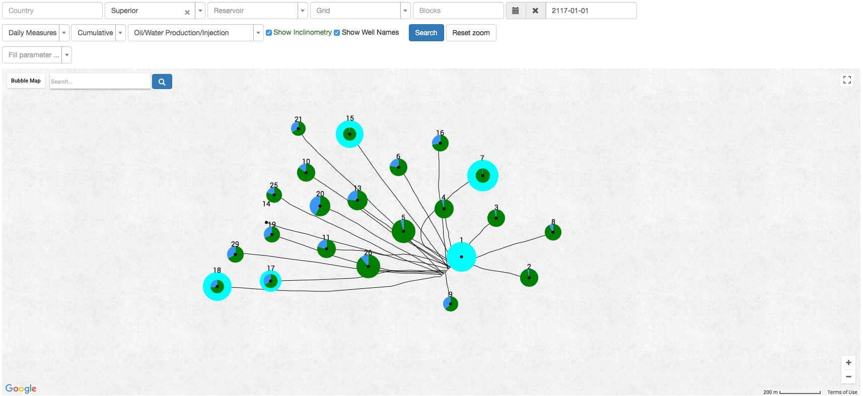 Bubble Map