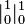  \mathop{|}_0^1 |_0^1