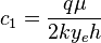 c_1 = \frac{q \mu}{2 k y_e h}